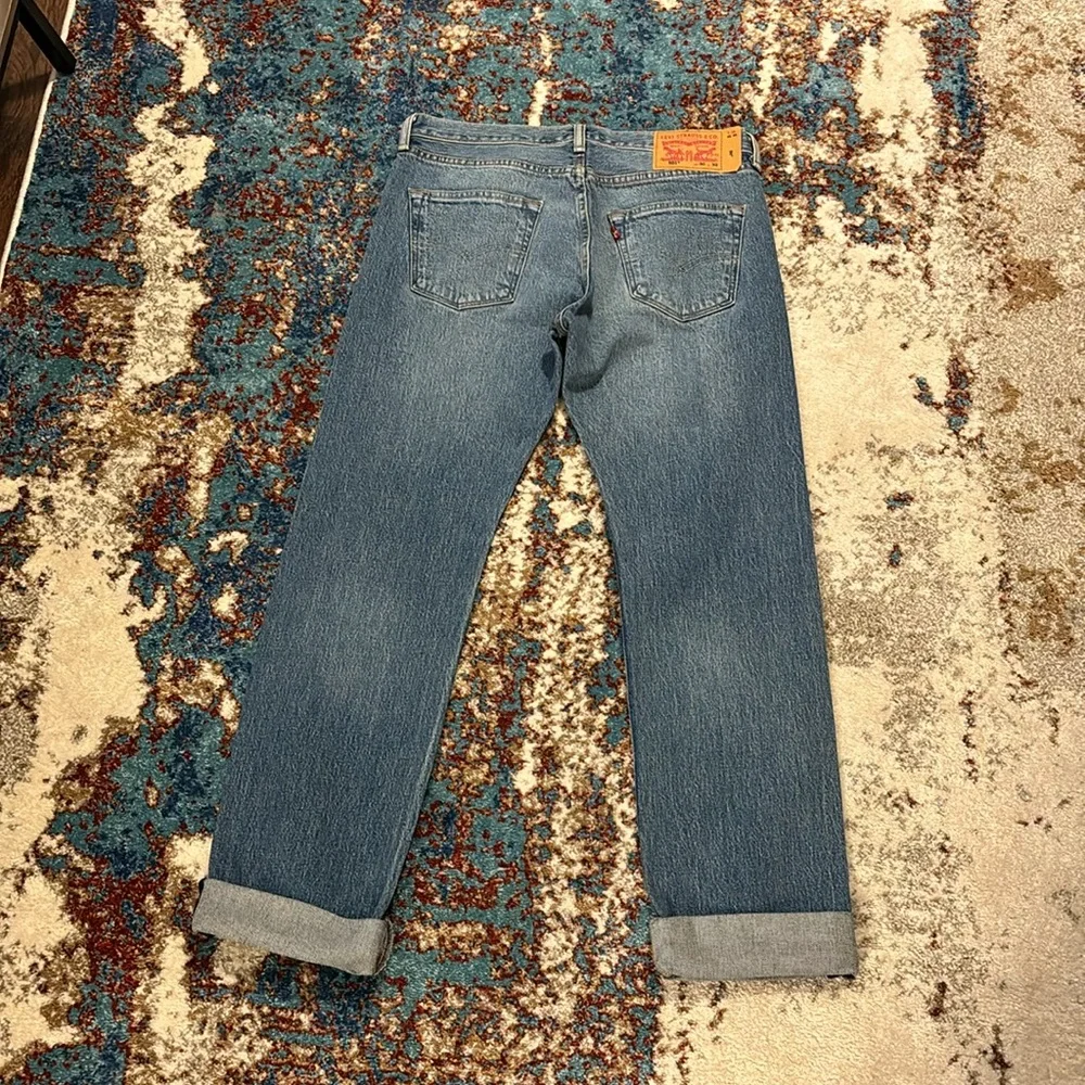 NWOT Men’s LEVI’S 501 Original Jeans In Medium Indigo, Size 30x32